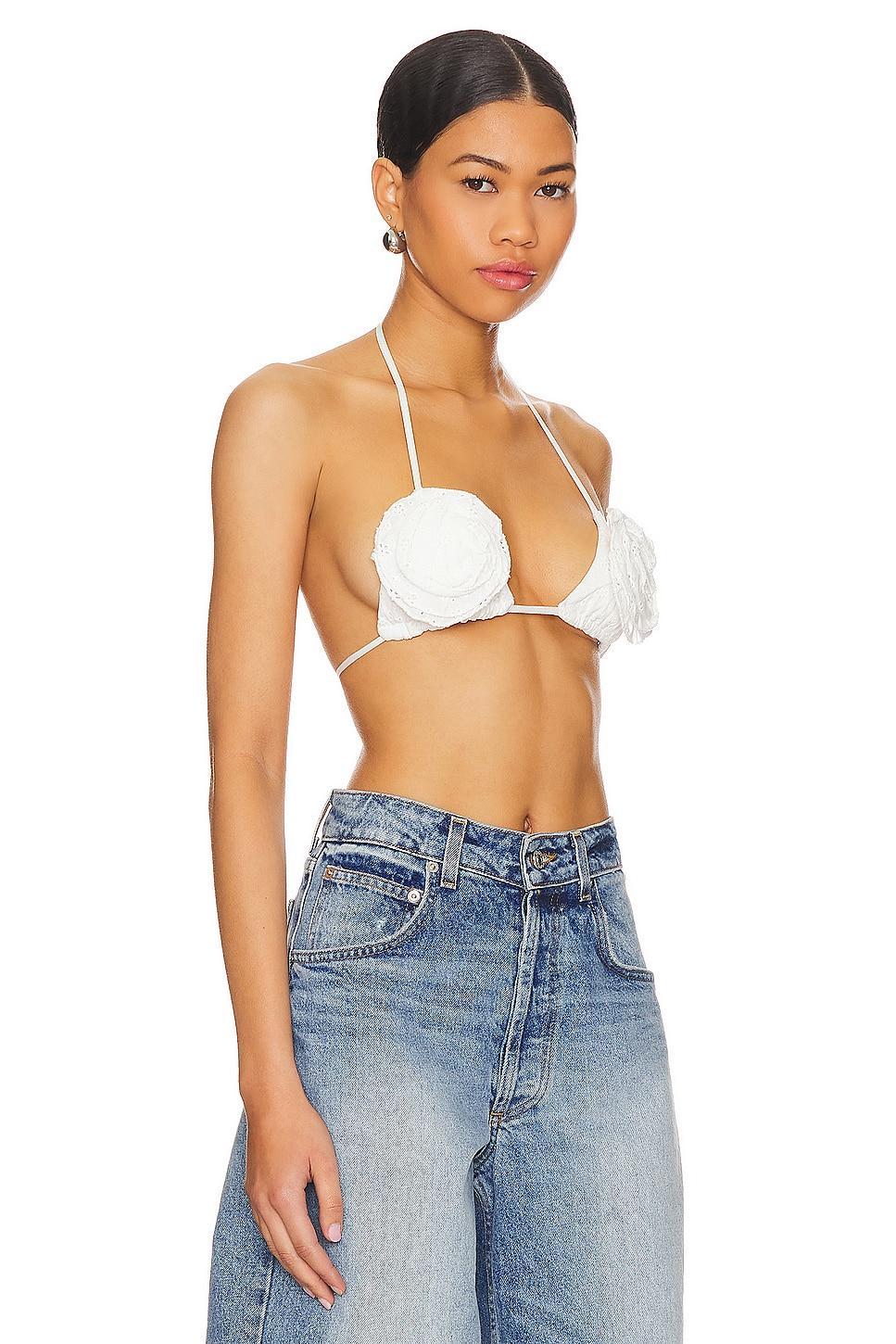 Lovers and Friends Julia Bralette in White Product Image