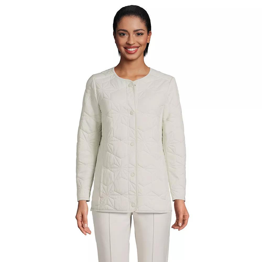 Women's Lands' End Insulated Cotton Long Jacket,  Product Image