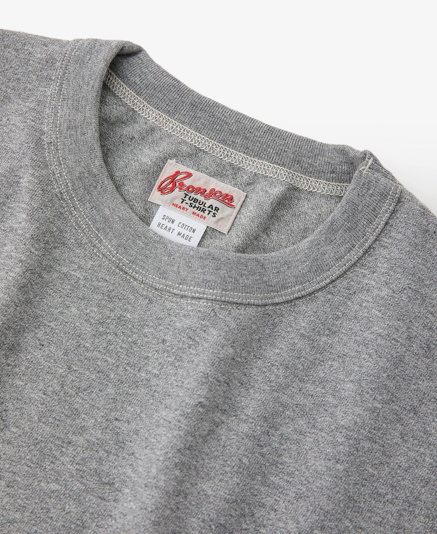 Loopwheel Tubular Athletic T-Shirt - Gray Product Image
