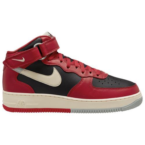 Nike Mens Air Force 1 Mid LV8 RMX - Basketball Shoes Coconut Milk/Lt Silver/Black Product Image