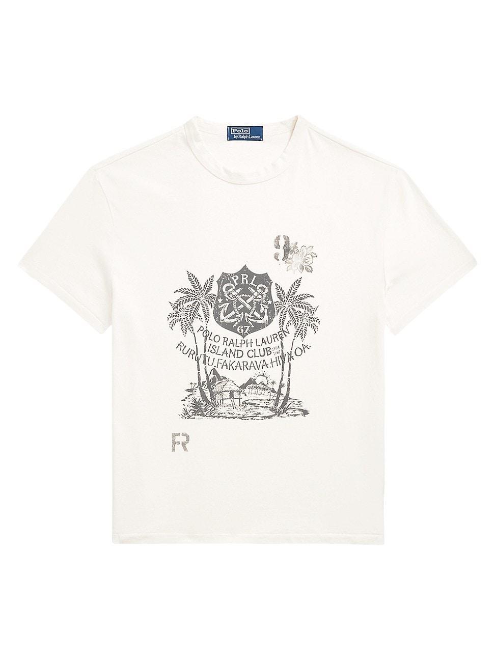 Mens Island Club Graphic T-Shirt Product Image