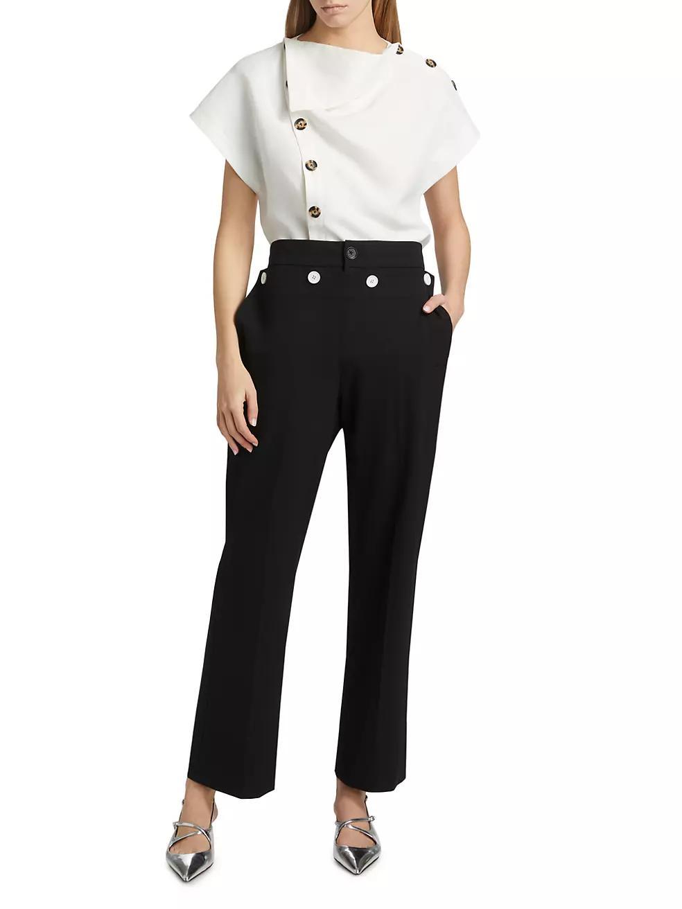 Oliver Wool Gabardine Pants Product Image