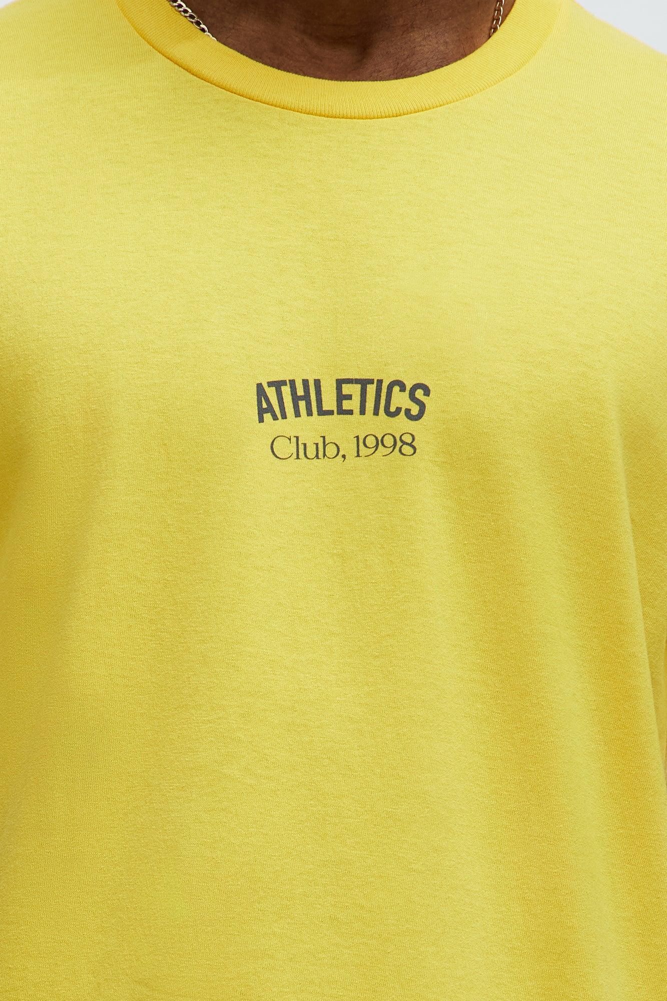 Athletics Club 1998 Short Sleeve Tee - Butter Yellow Male Product Image