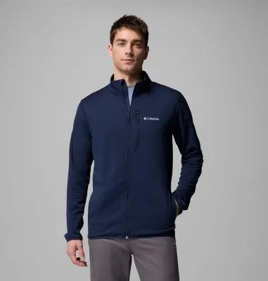 Columbia Mens Essential Hike Grid Fleece Full Zip Jacket - Tall- Product Image