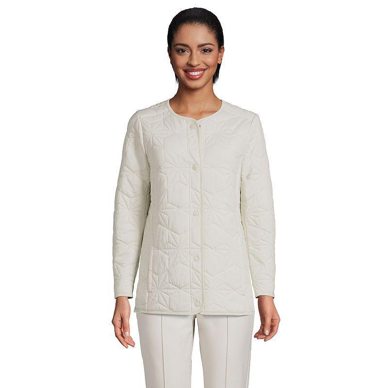 Women's Lands' End Insulated Cotton Long Jacket,  Product Image