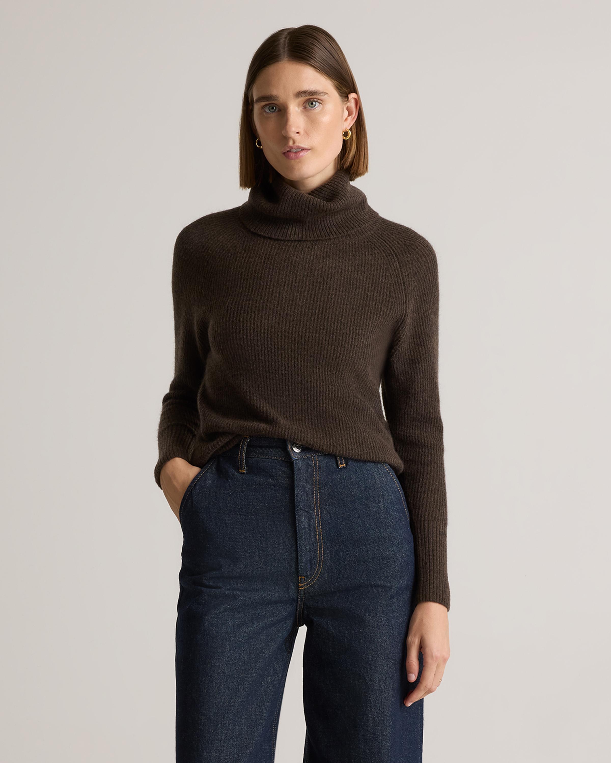 Alpaca Turtleneck Sweater | Quince Product Image