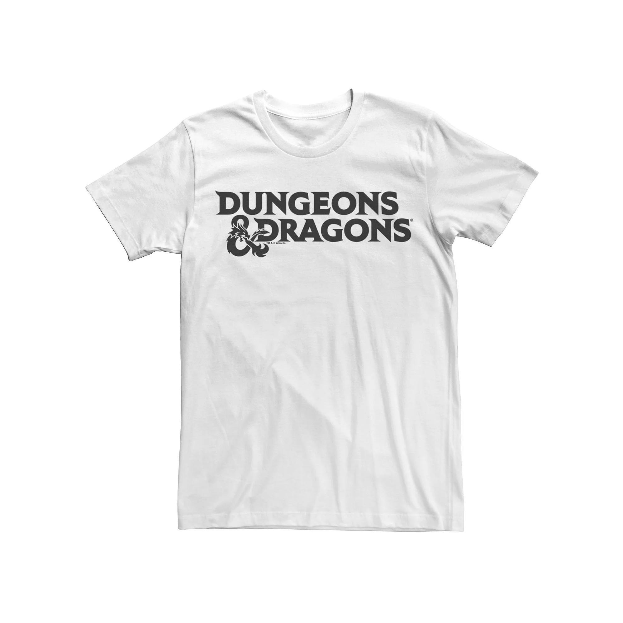 Men's Dungeons & Dragons Stacked Logo Tee,  Product Image