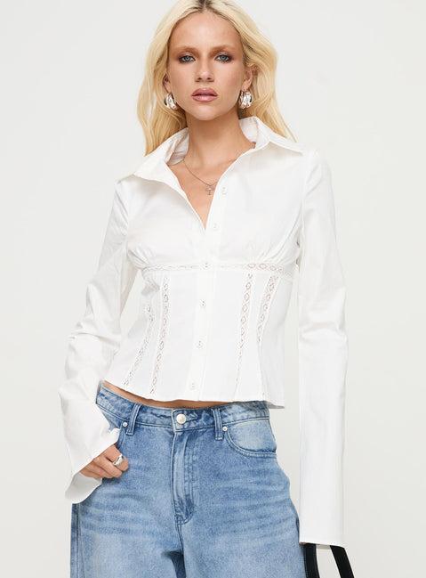 Merritt Top White Product Image
