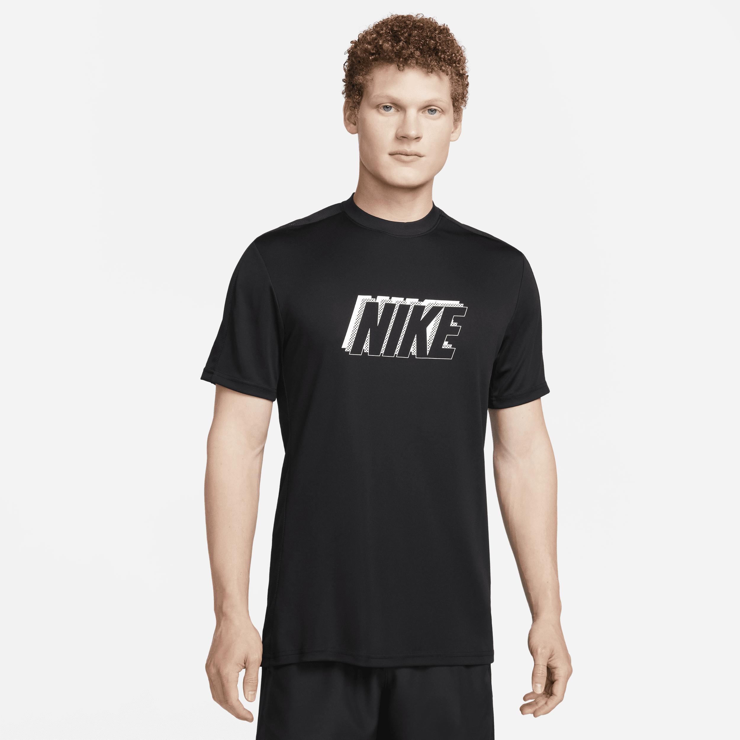 Nike Mens Dri-FIT ACD23 Short Sleeve GX Top - Black/White/Black Product Image