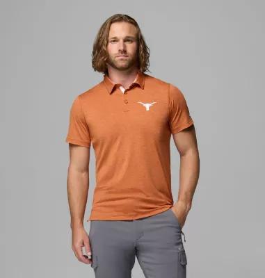 Men's Columbia Texas Orange Texas Longhorns Tech Trail Omni-Wick Polo,  Product Image