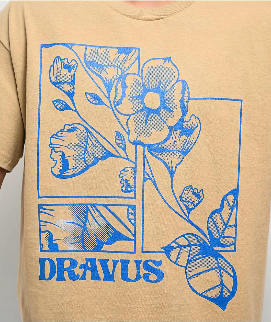 Dravus Boxed In Beige T-Shirt Product Image