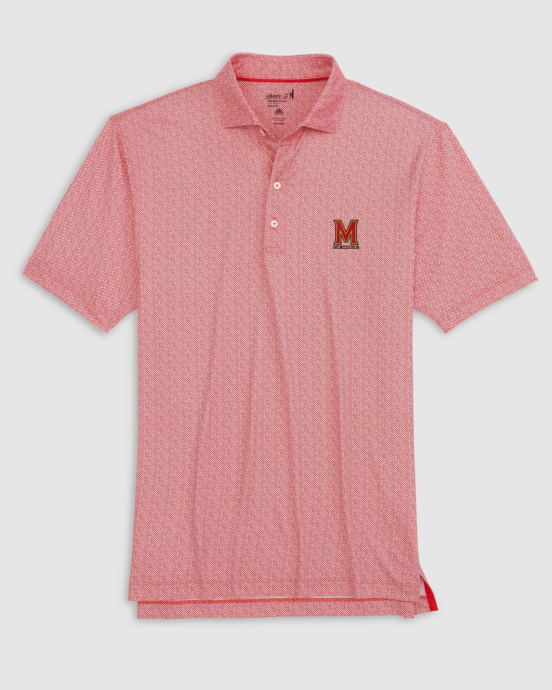 johnnie-O Ole Miss Hinson Jersey Performance Polo - Stacked Logo Product Image