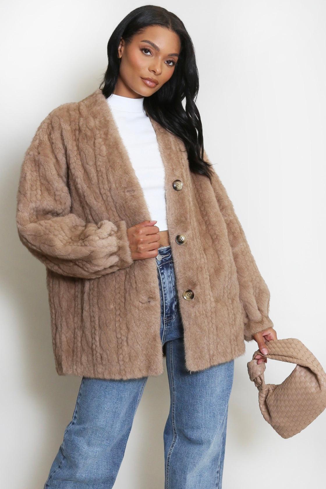 CARLEY TEXTURED COAT Product Image