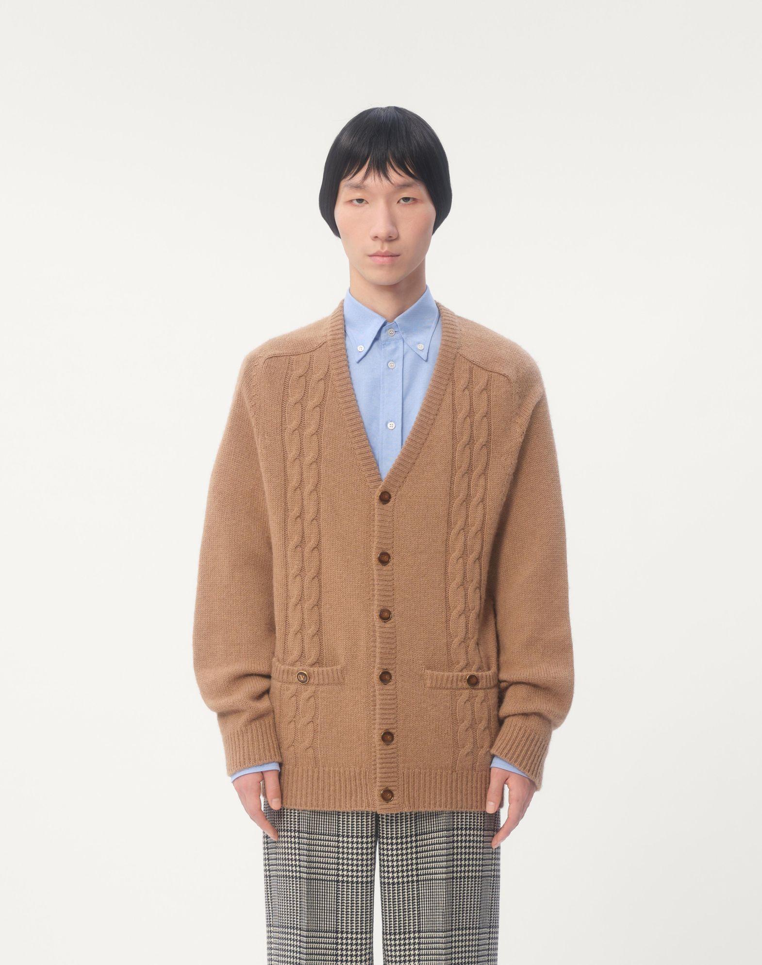 Camel Cardigan Product Image