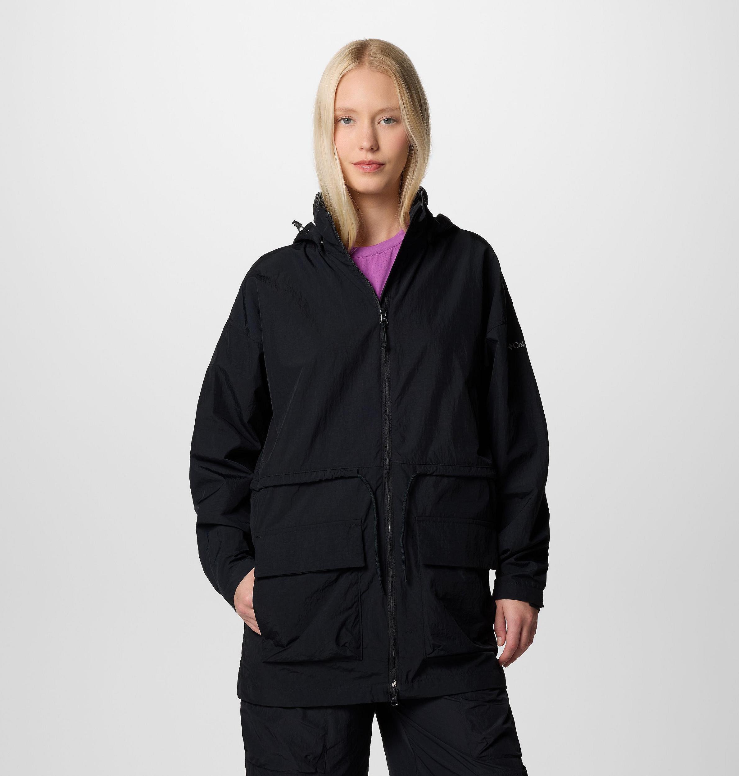 Columbia Womens Paracutie Mid Cargo Windbreaker- Product Image