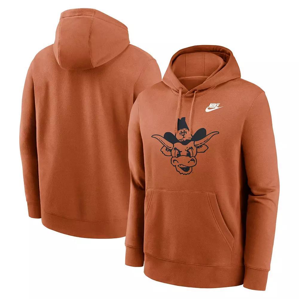 Oklahoma Sooners Legacy Club Primary Logo Nike Men's College Pullover Hoodie Product Image