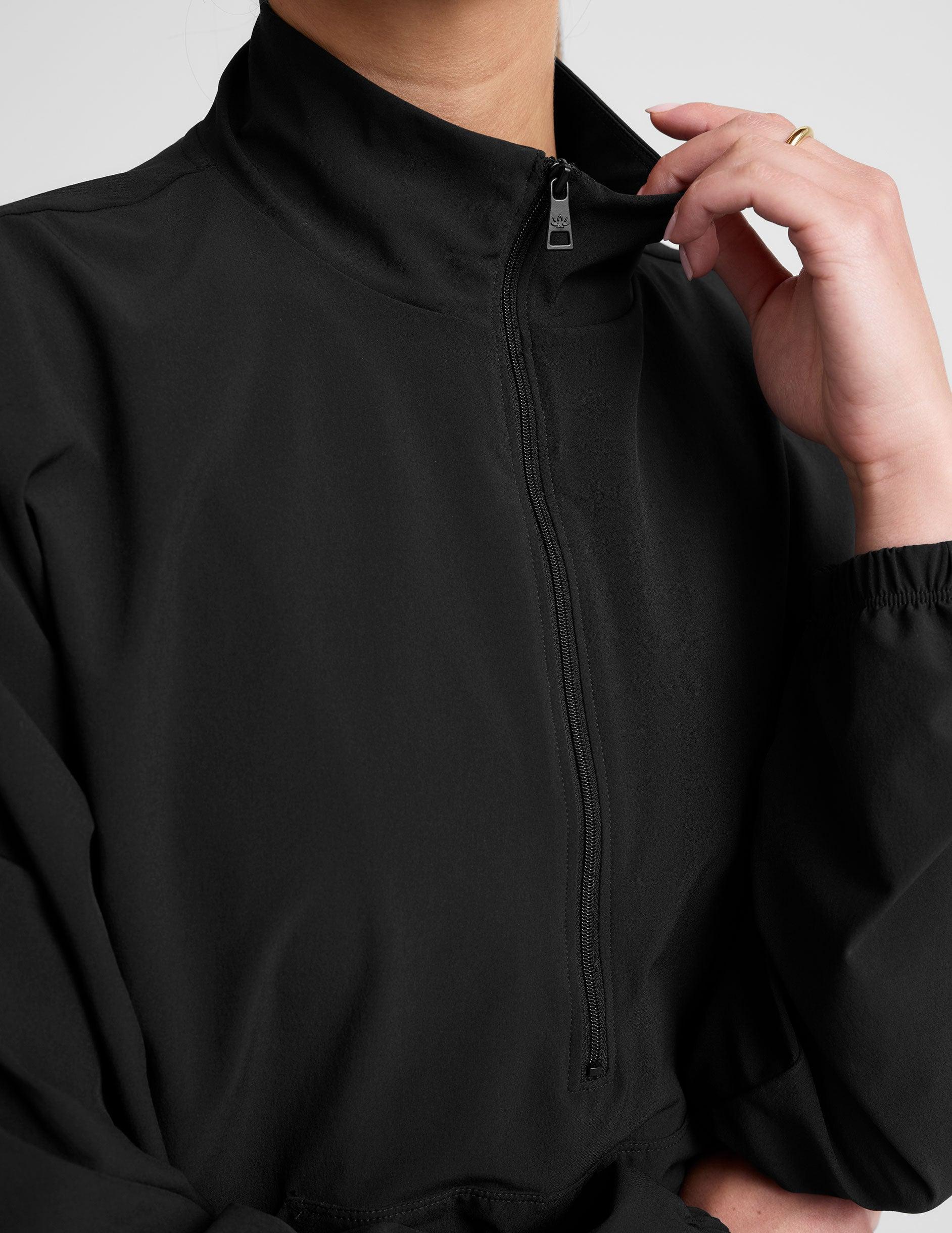 Stretch Woven In Stride Half Zip Pullover Product Image