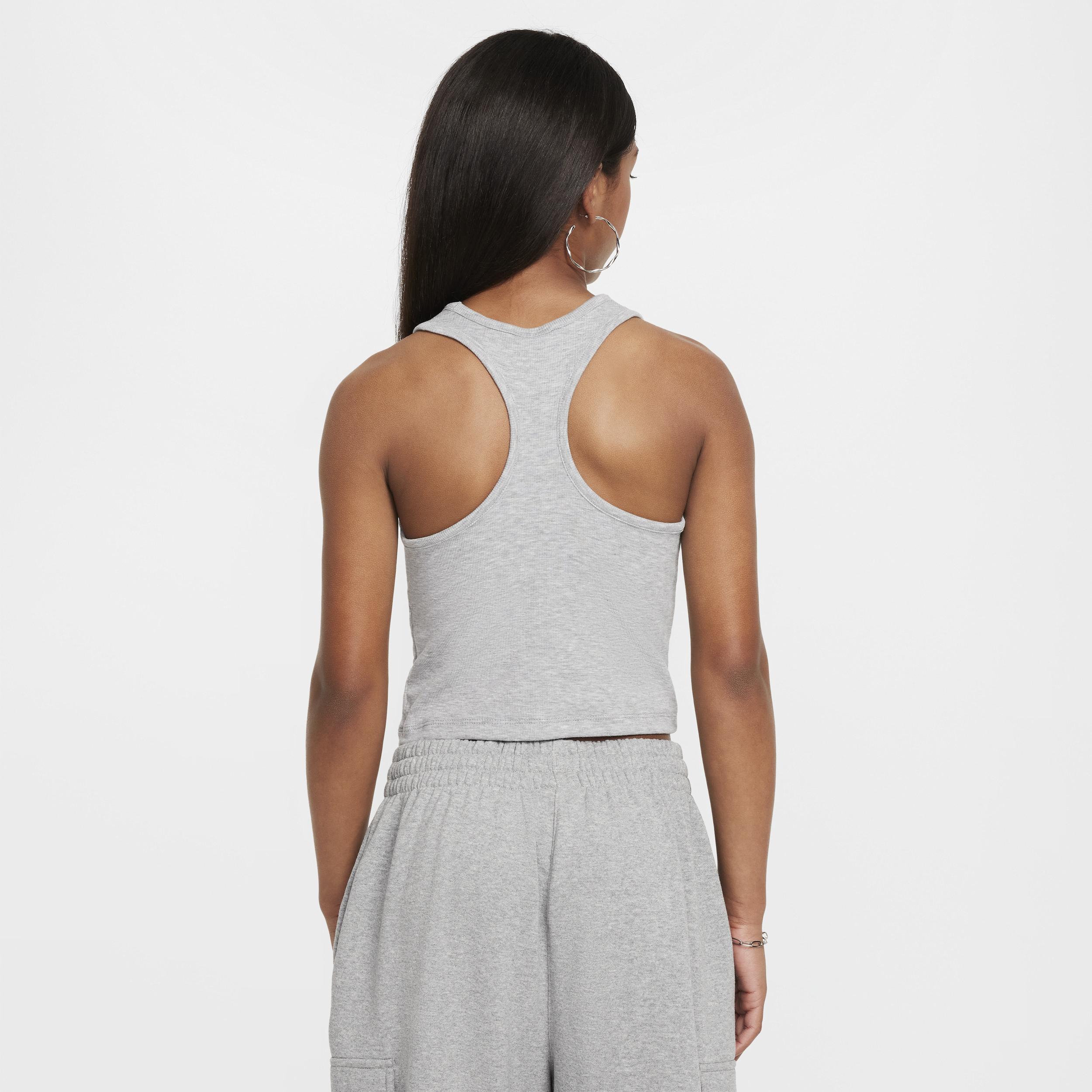 Women's Nike Sportswear Girls' Ribbed Tank Top Product Image