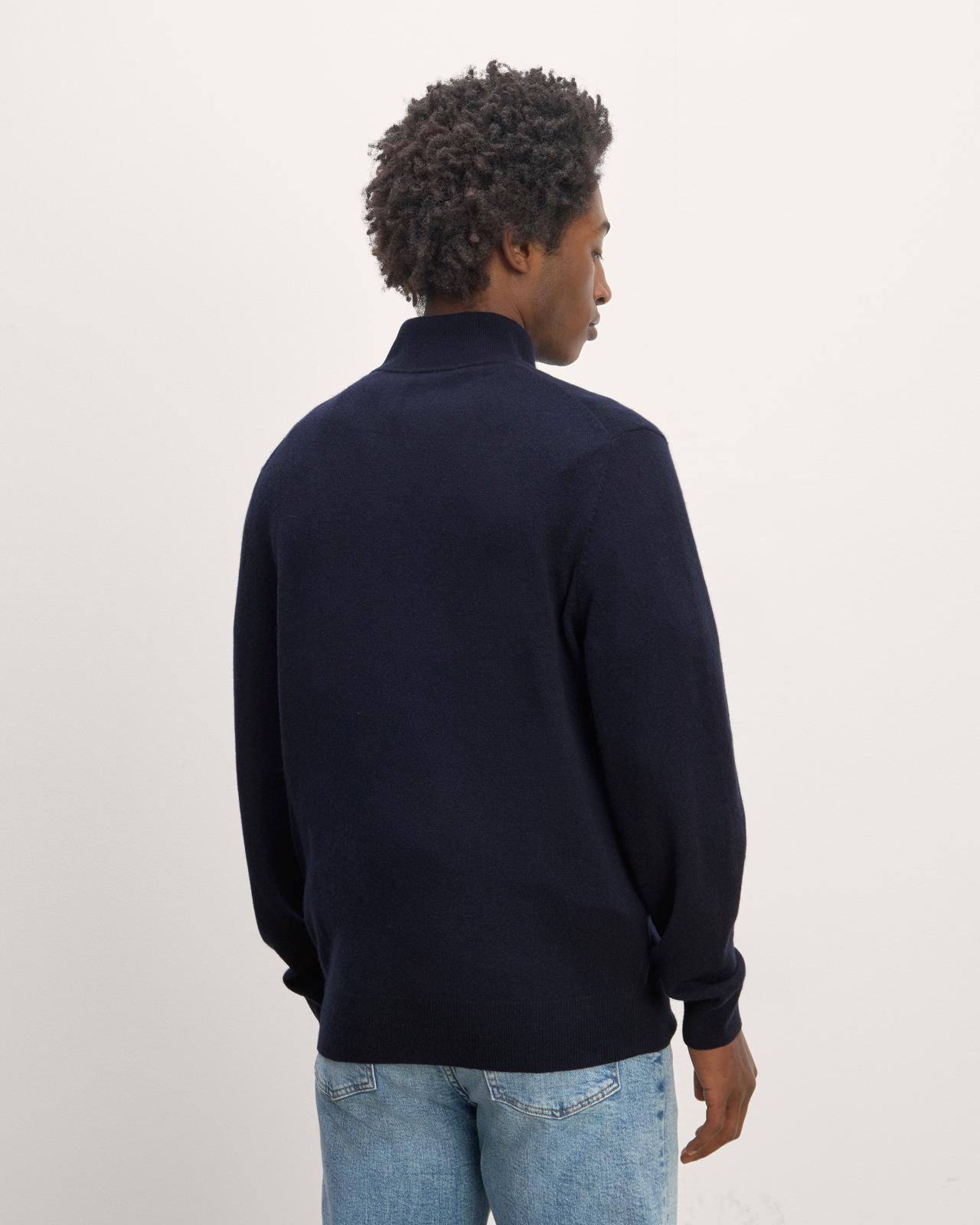 The Quarter-Zip in Cashmere Product Image