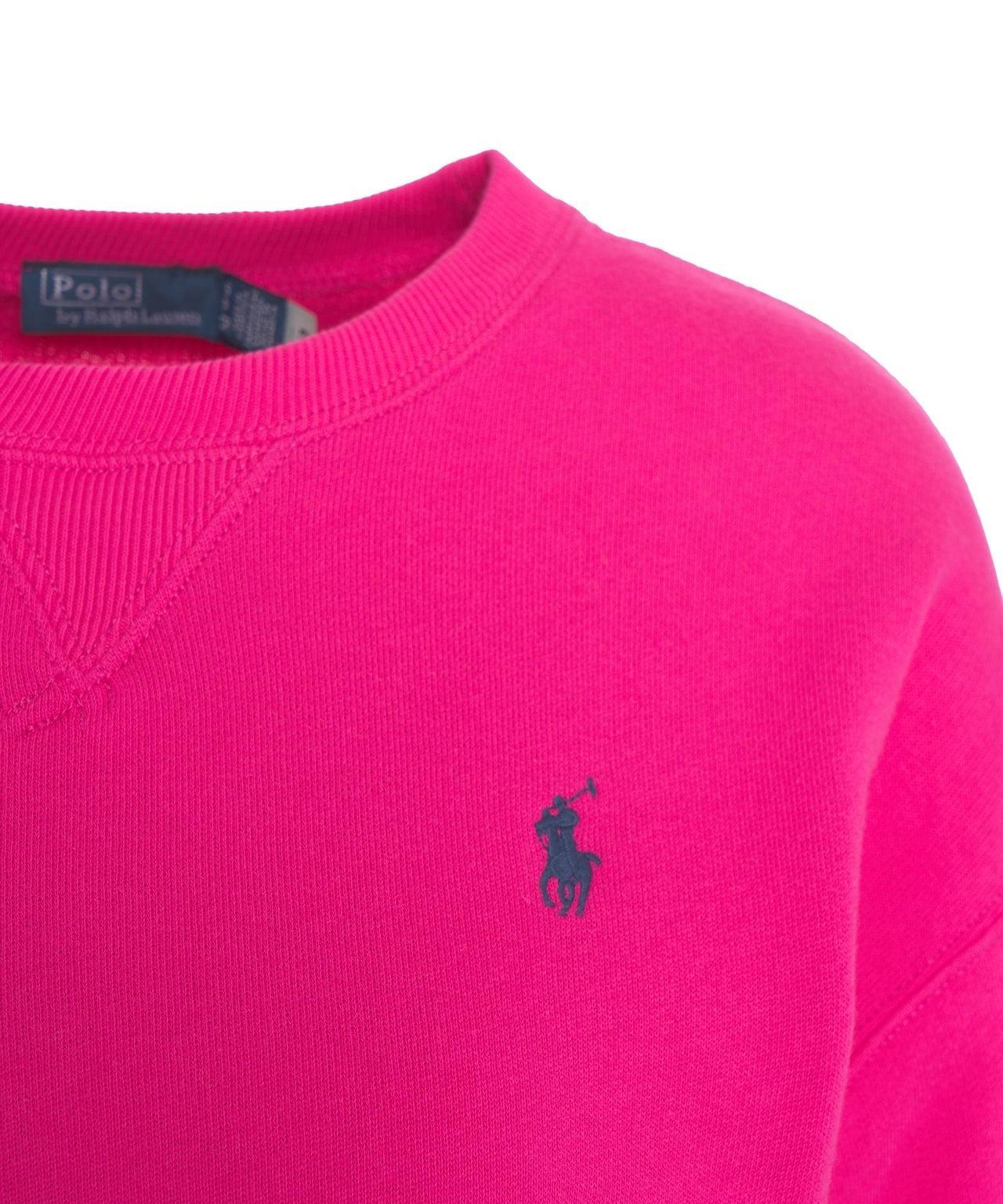 Sweatshirt with logo embroidery Product Image