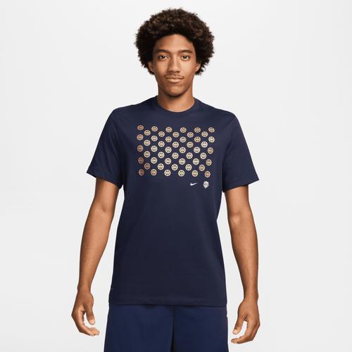 Nike Mens Nike USA Olympics 24 Team Short Sleeve T-Shirt - Mens Navy/Navy Product Image