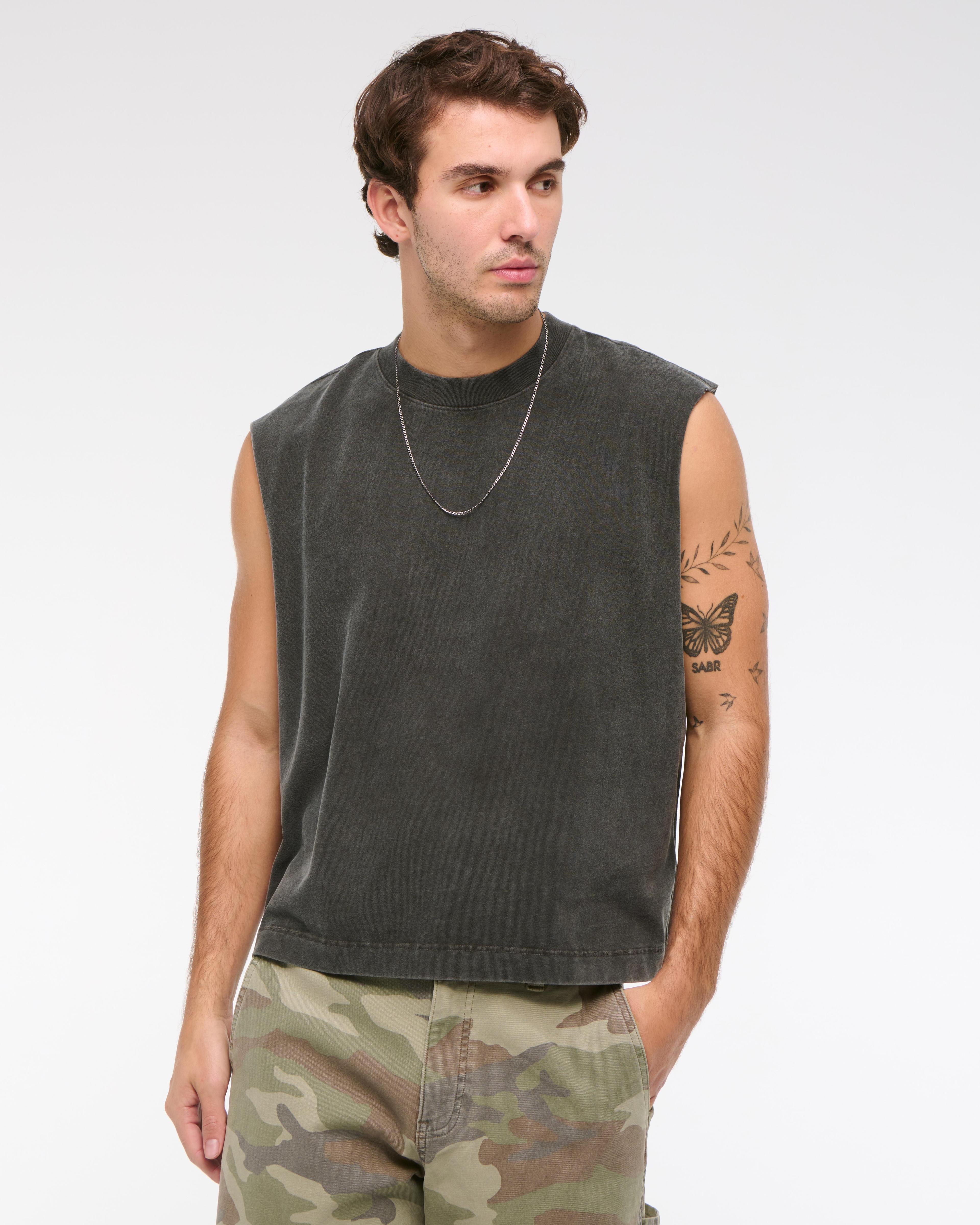 Premium Heavyweight Cropped Tank Product Image