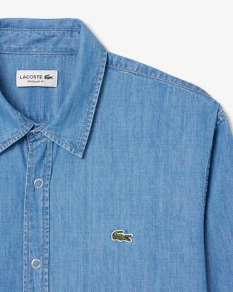 Regular Fit Lightweight Denim Shirt Product Image