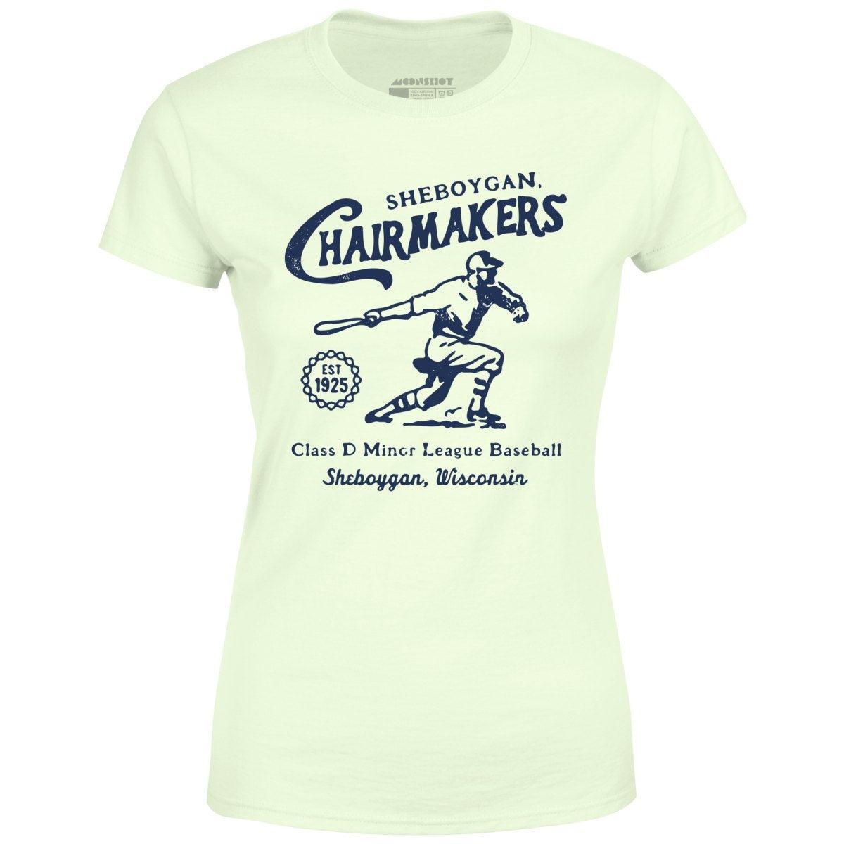 Sheboygan Chairmakers - Wisconsin - Vintage Defunct Baseball Teams - Women's T-Shirt Female Product Image