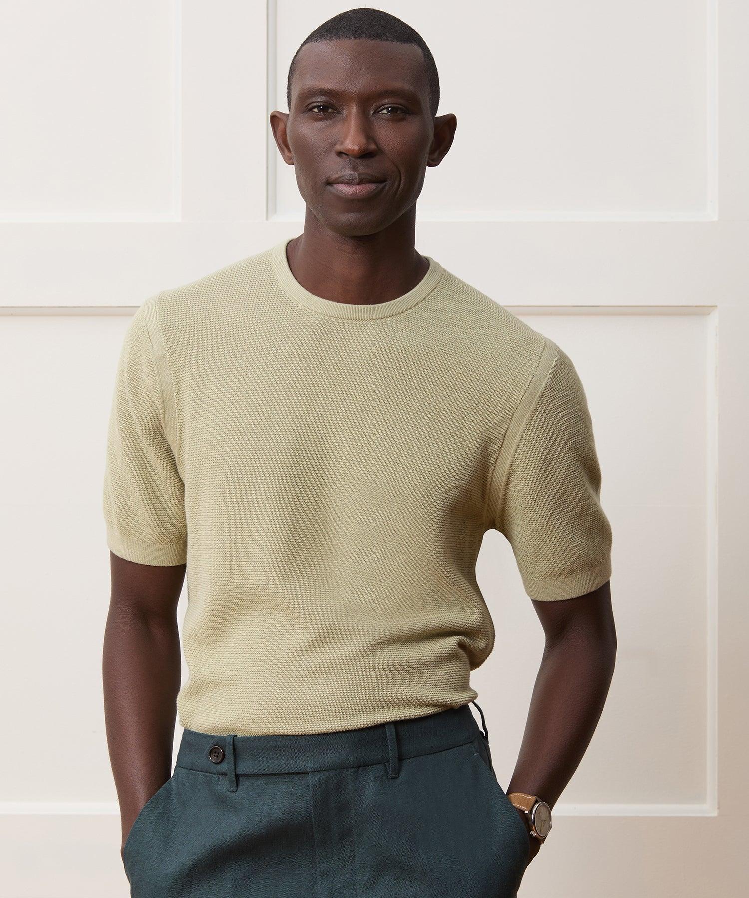 Vista Crewneck Sweater Tee Product Image