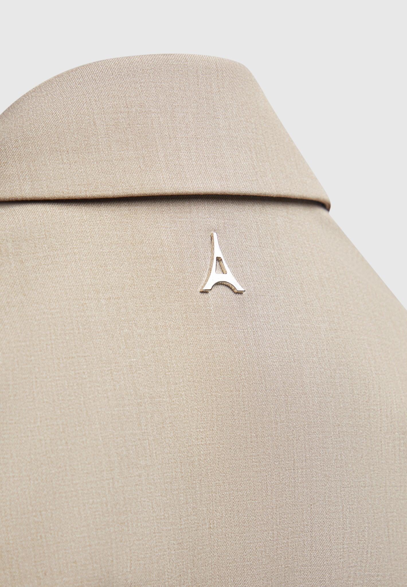 Tailored Double Breasted Blazer - Taupe Female Product Image