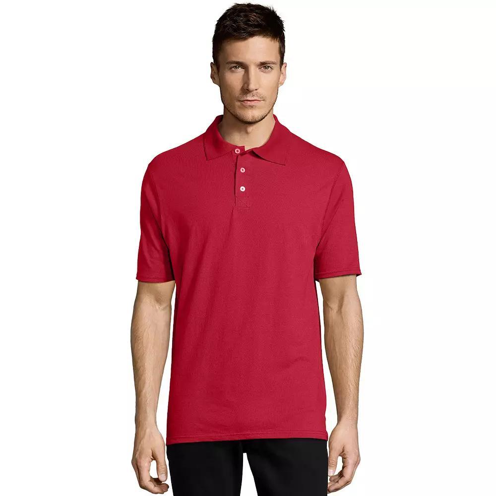 Men's Hanes® X-temp Jersey Polo,  Product Image