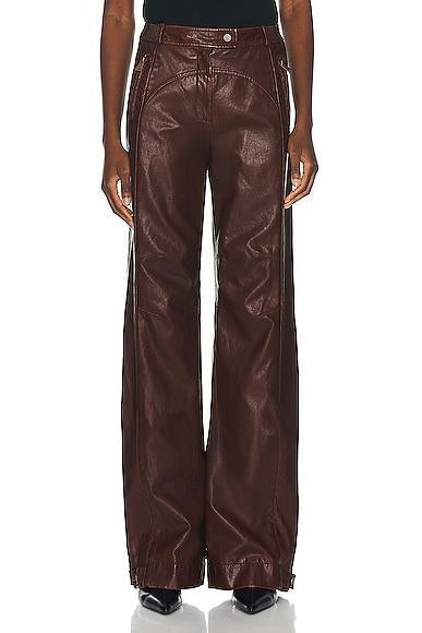 SIMKHAI Fraiser Straight Leg Cargo Pant in Brown Product Image