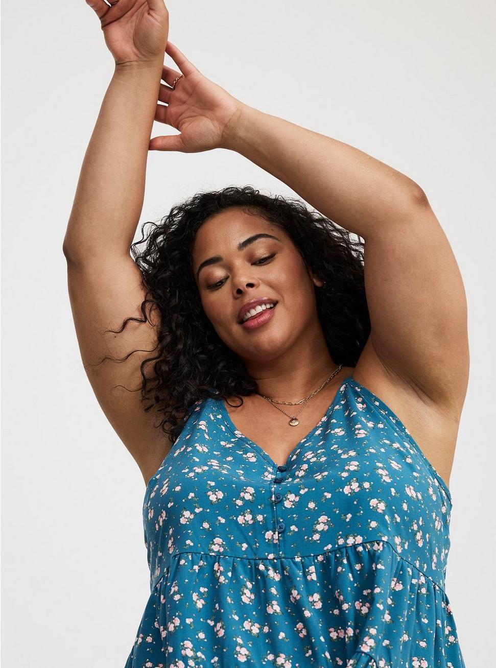 Drop Waist Tiered Cami Product Image