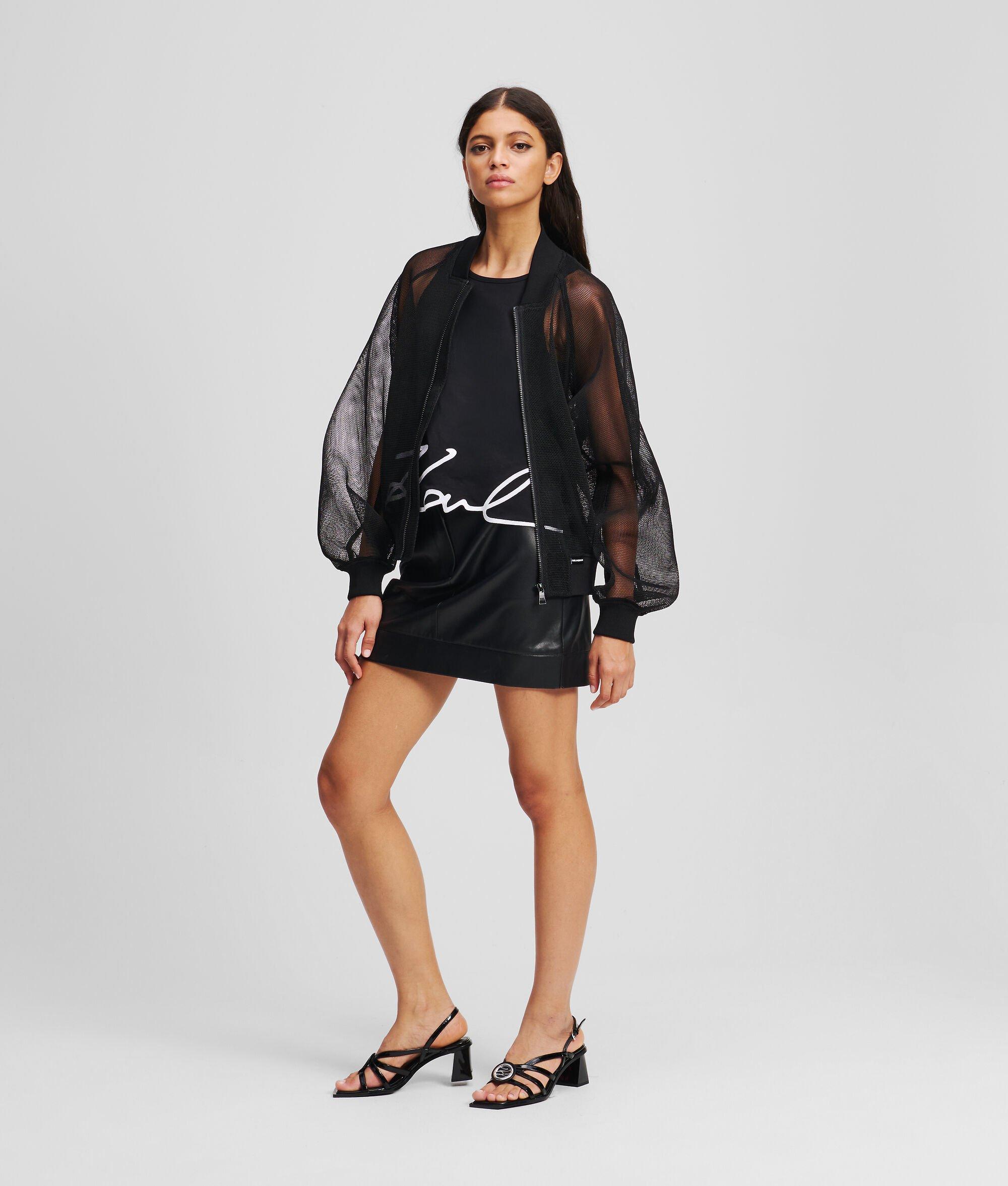 MESH BOMBER JACKET Product Image