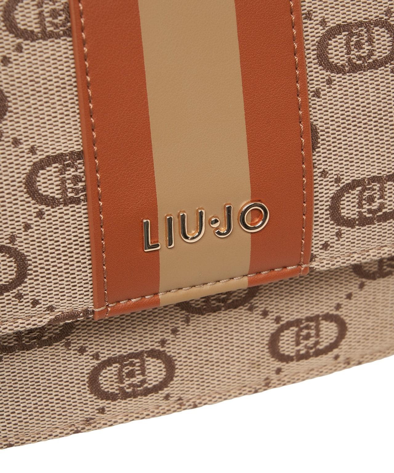 Jacquard shoulder bag with Logo Product Image
