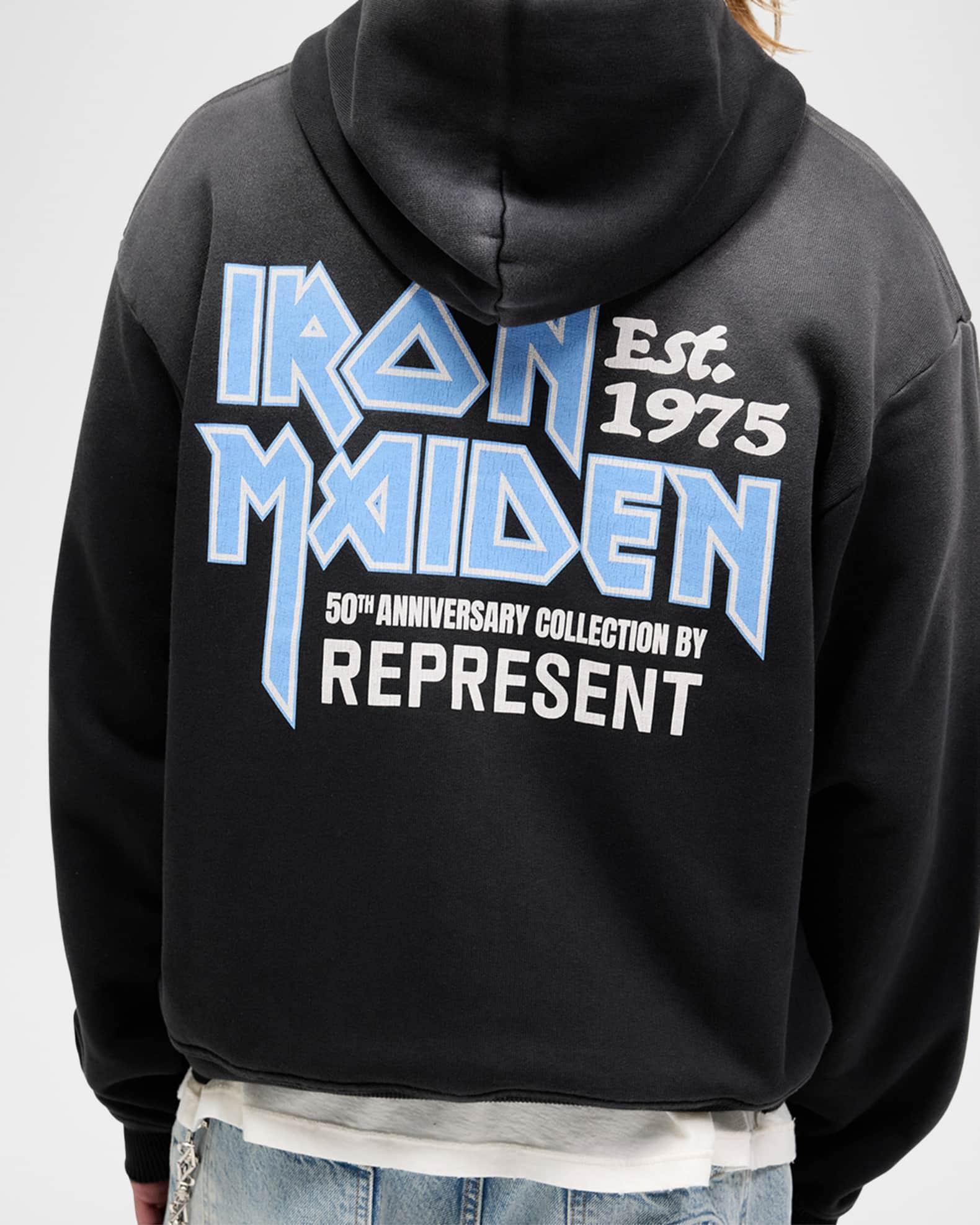 x Iron Maiden Men's Anniversary Full-Zip Hoodie Product Image