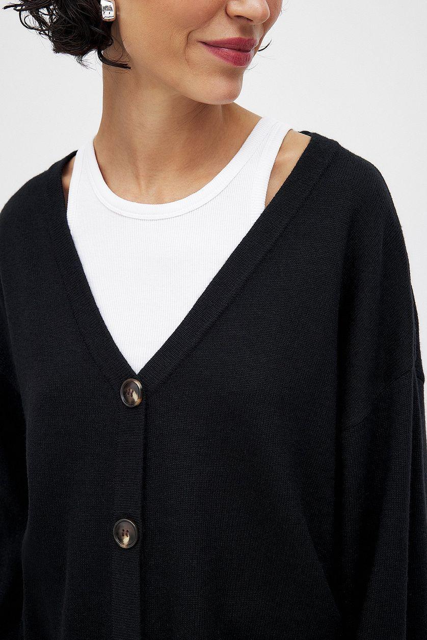 Knitted Oversized Cardigan Product Image