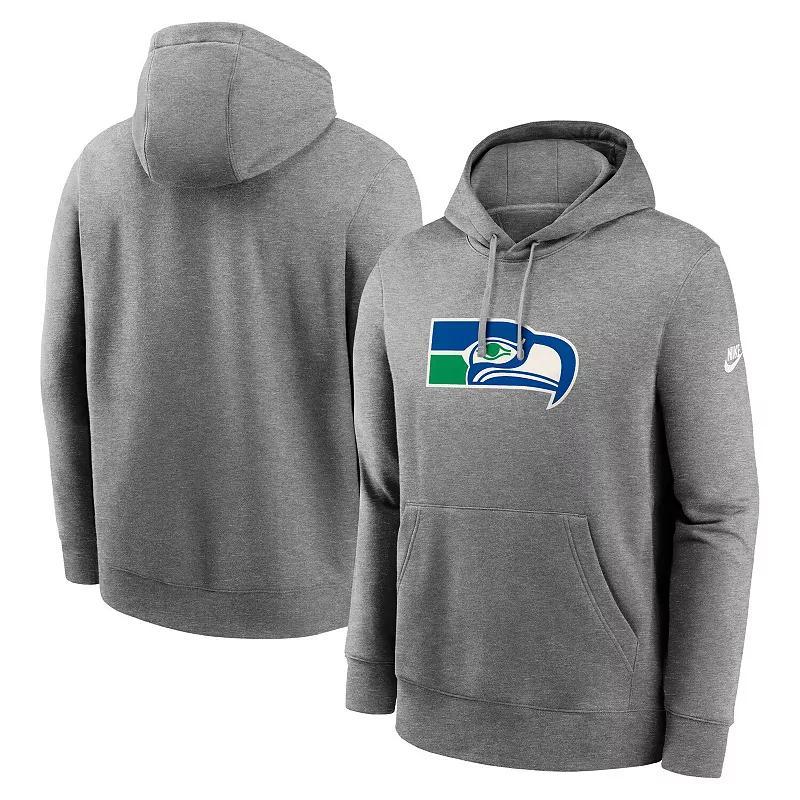 Mens Nike Heather Charcoal Dallas Cowboys Rewind Retro Joe Club Pullover Hoodie Product Image