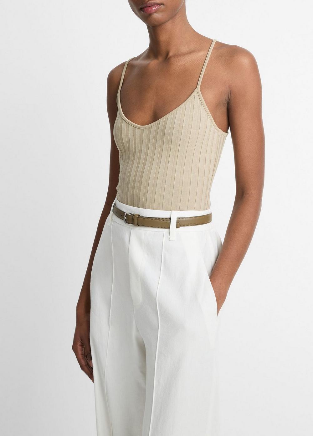 Ribbed V-Neck Camisole Product Image