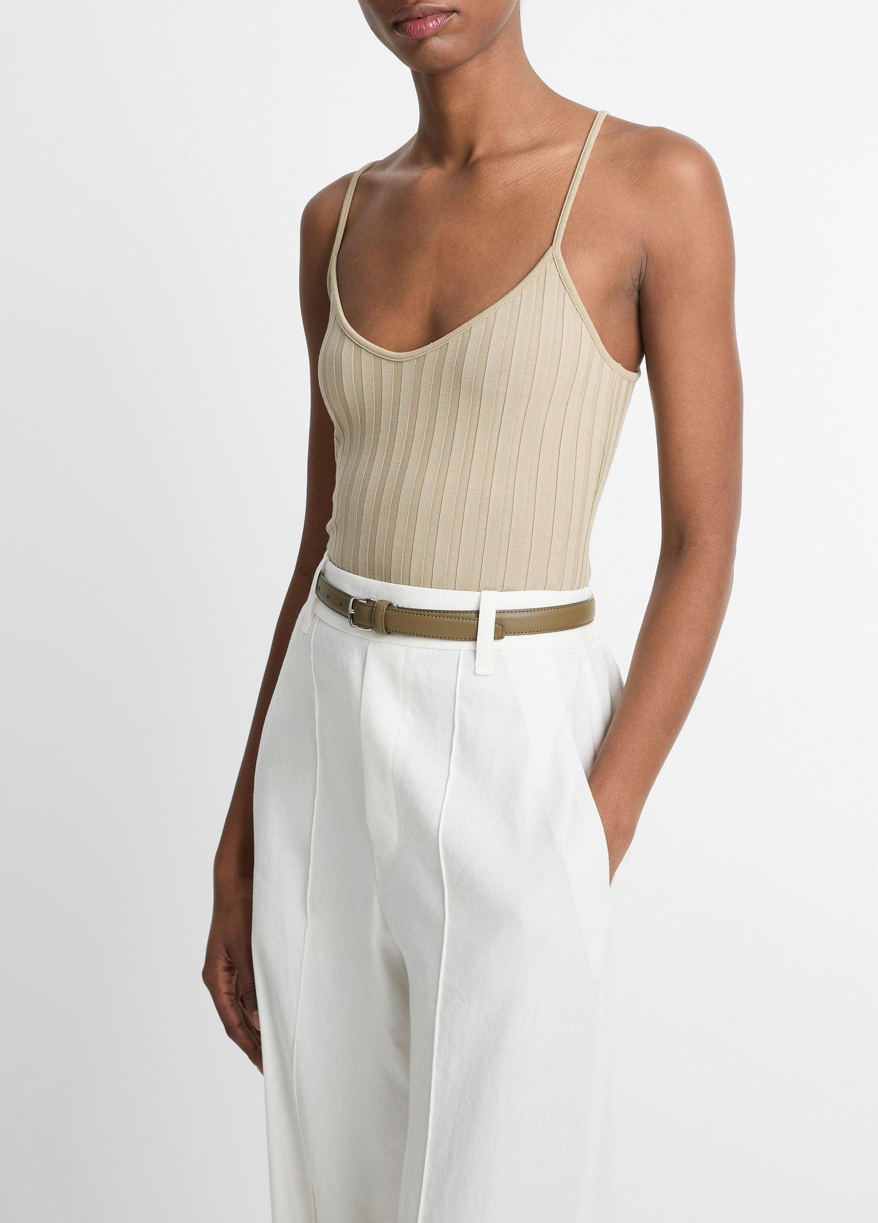 Ribbed V-Neck Camisole Product Image