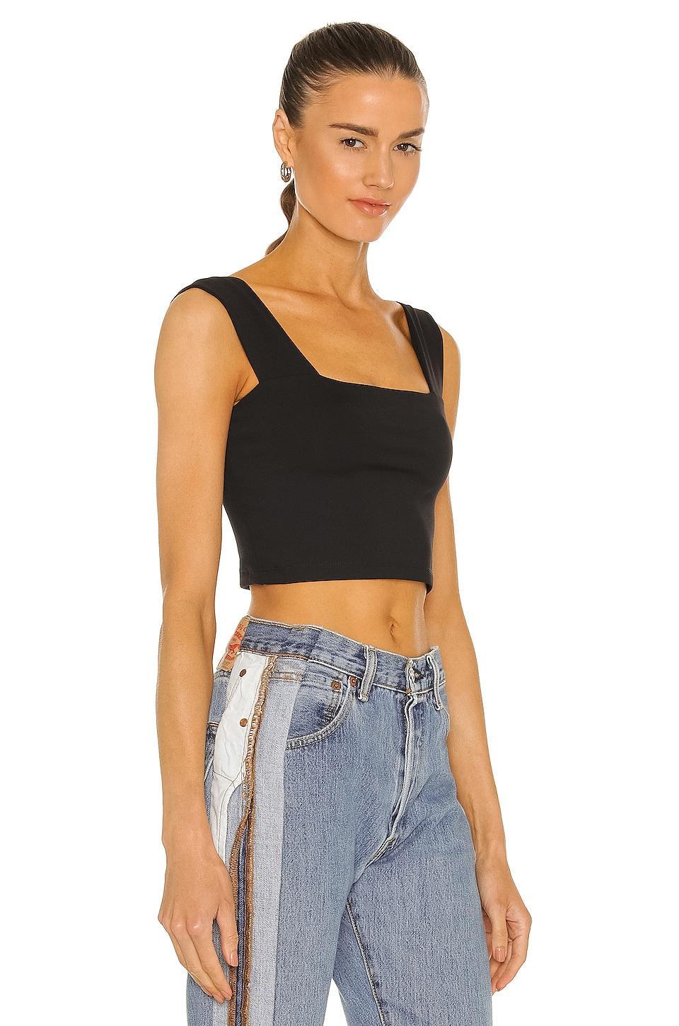 Wide Strap Crop Top Susana Monaco Product Image