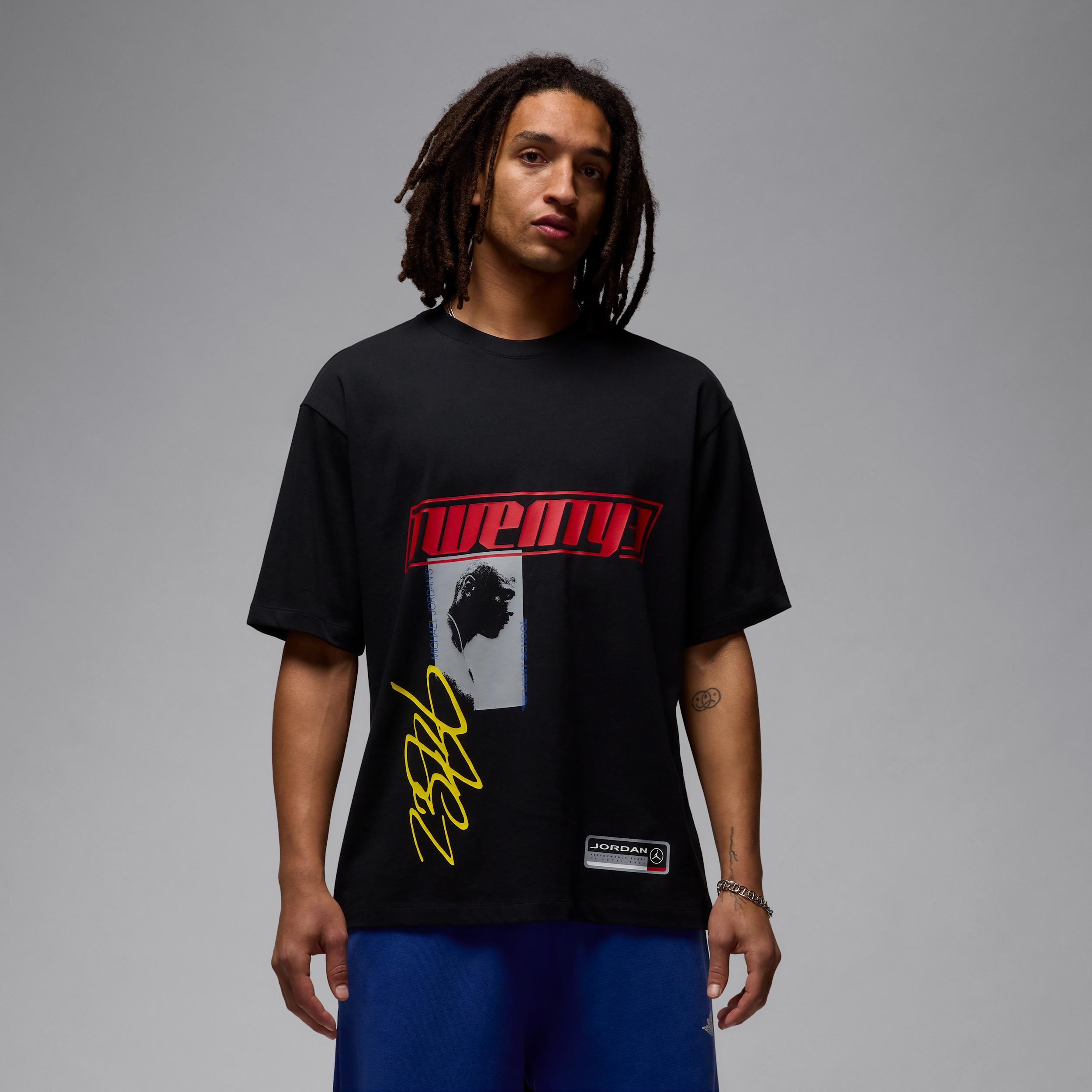 Mens Jordan Flight Essentials Oversized T-Shirt | HJ2366-010 Product Image