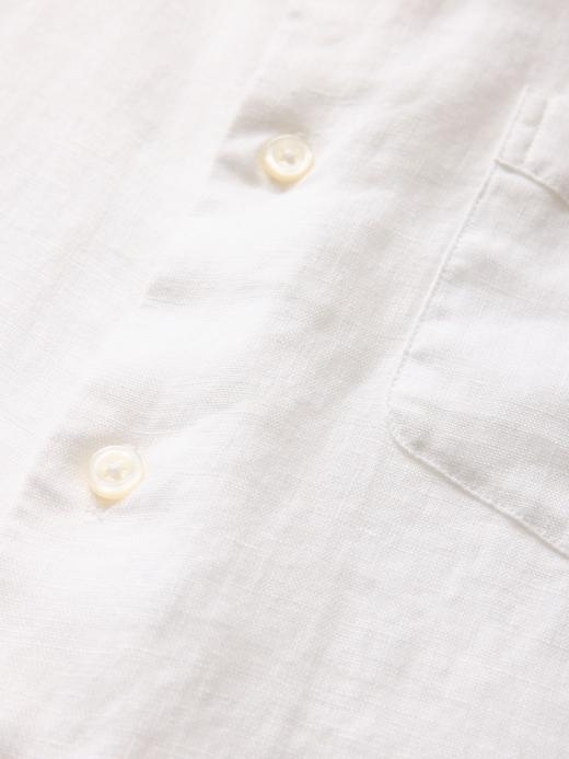 100% Linen Classic Shirt Product Image