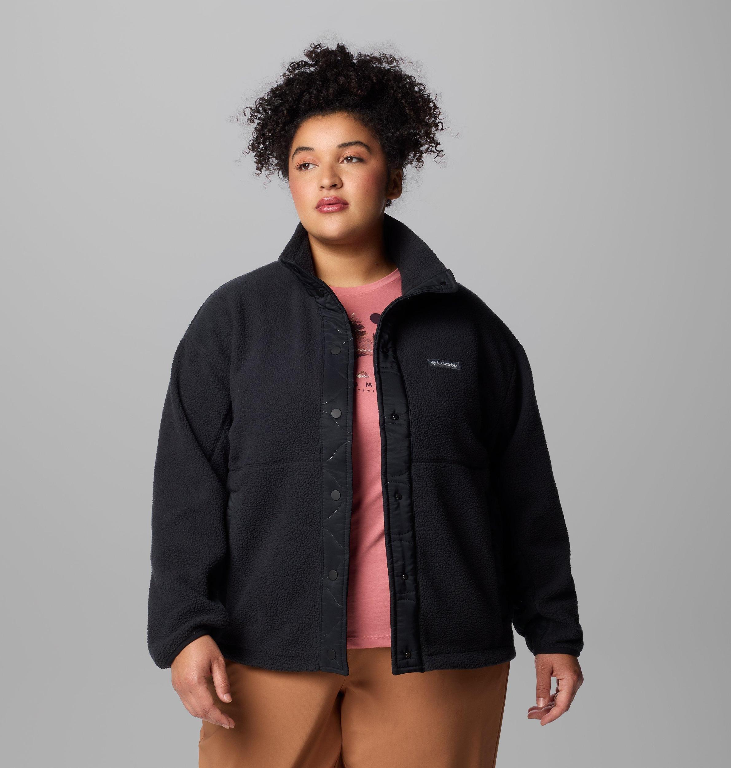 Columbia Womens Cloud Point Snap Fleece Jacket - Plus Size- Product Image