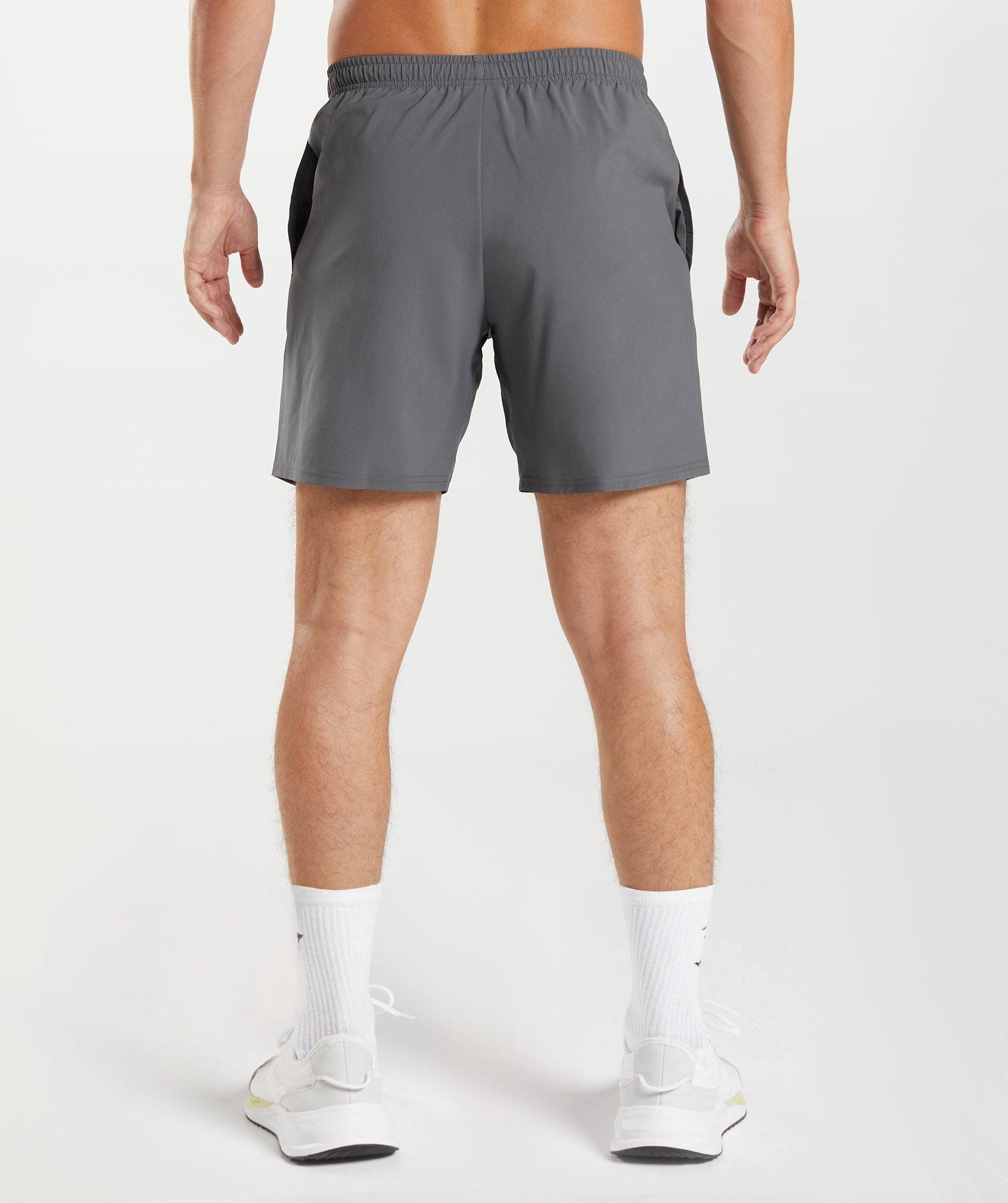 Gymshark Arrival 7" Shorts - Silhouette Grey Male Product Image