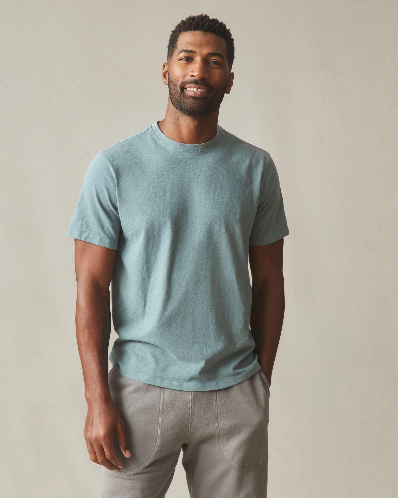 Men's Premium Slub Crew Tee - Trooper Product Image