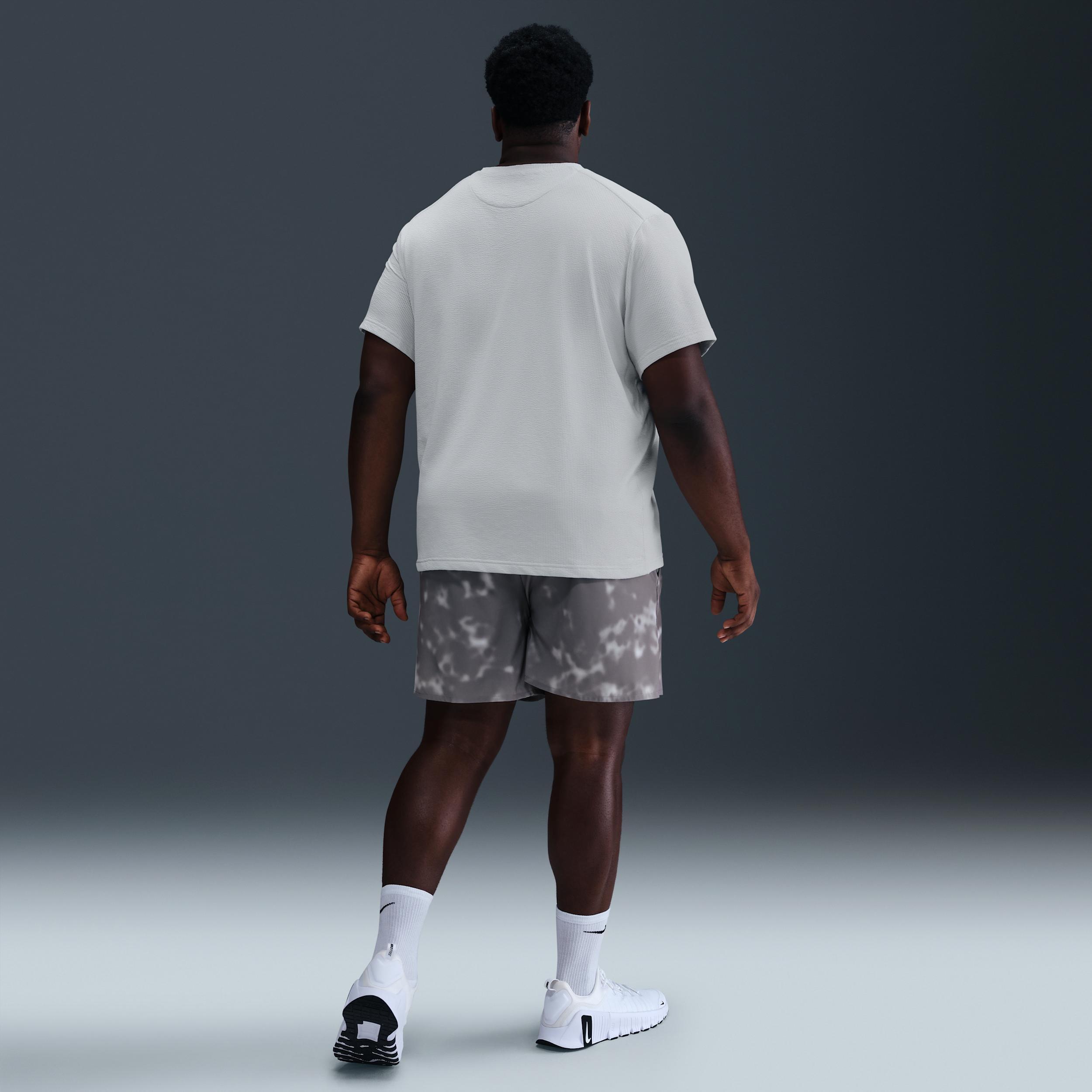 Nike Men's Primary Dri-FIT Seersucker Short-Sleeve Versatile Top Product Image