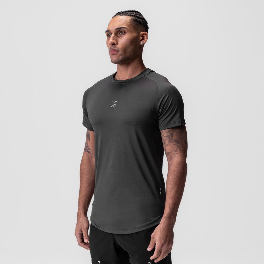 0660. AeroSilver® Established Tee - Space Grey Male Product Image