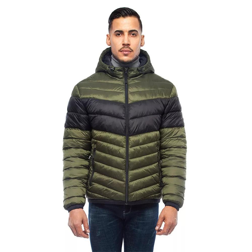 Men's Rokka&Rolla Lightweight Hooded Puffer Jacket,  Product Image