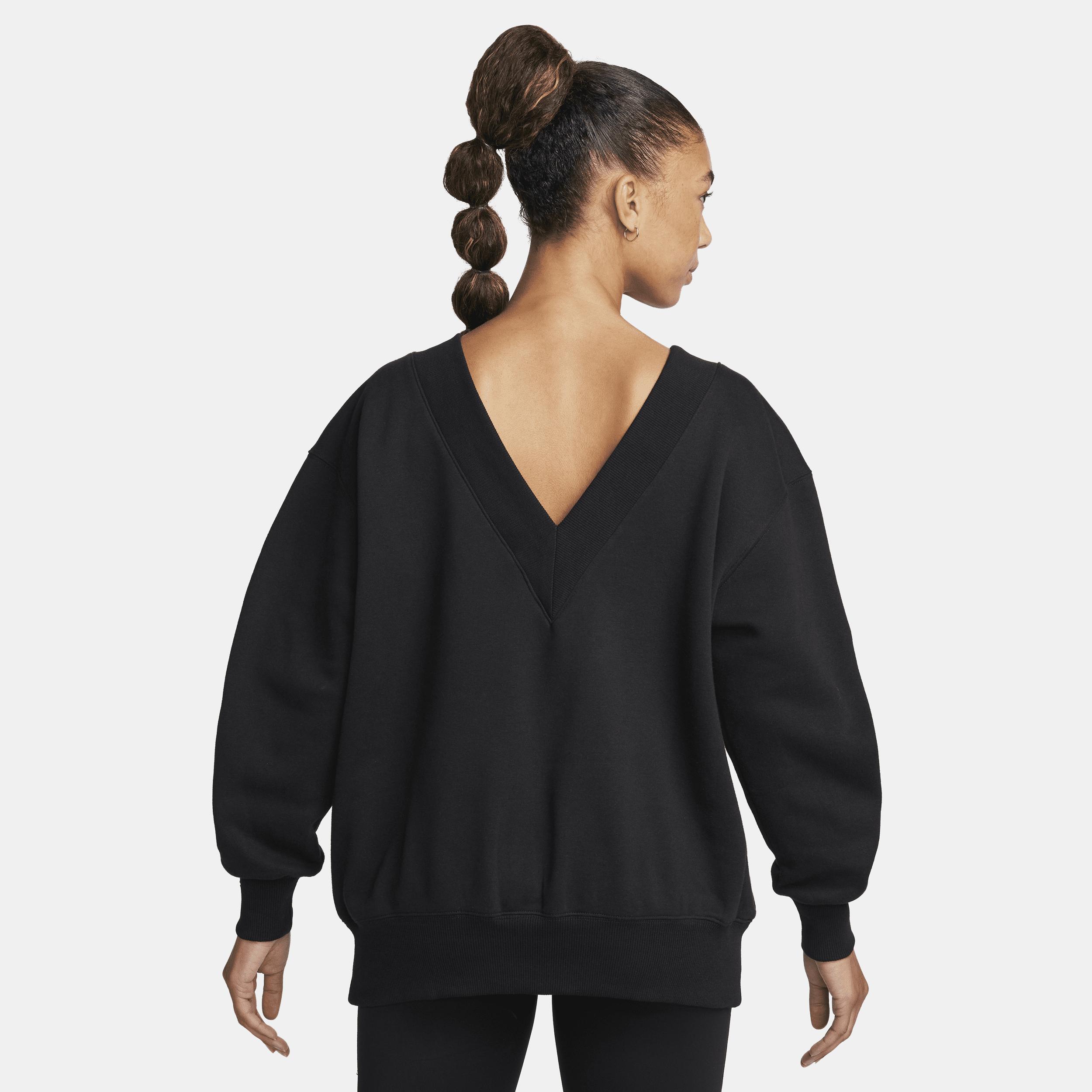 Nike Sportswear Phoenix Fleece Women's Oversized V-Neck Sweatshirt Product Image